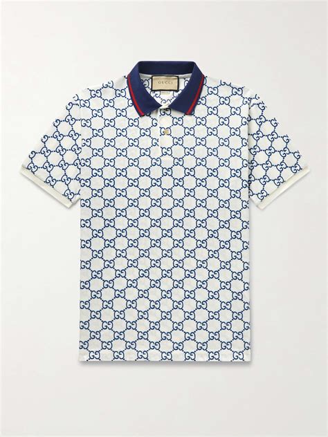 gucci floral collar shirt|gucci monogram polo shirt.